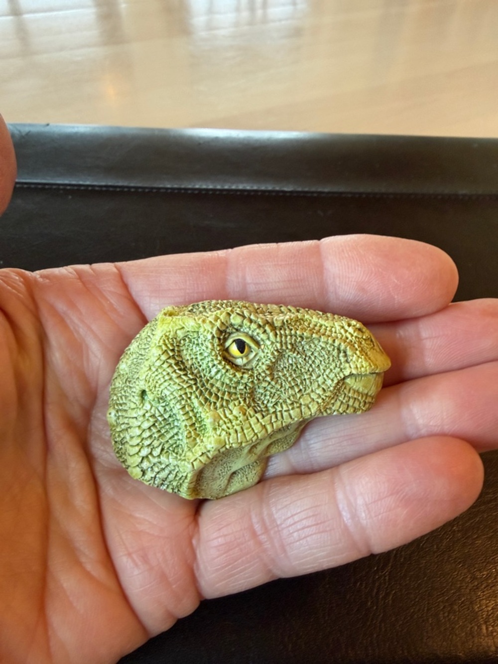 Vtg IGUANADON Brooch Jewelry Stamped V. Aalko Handcrafted Numbered Detailed Pin